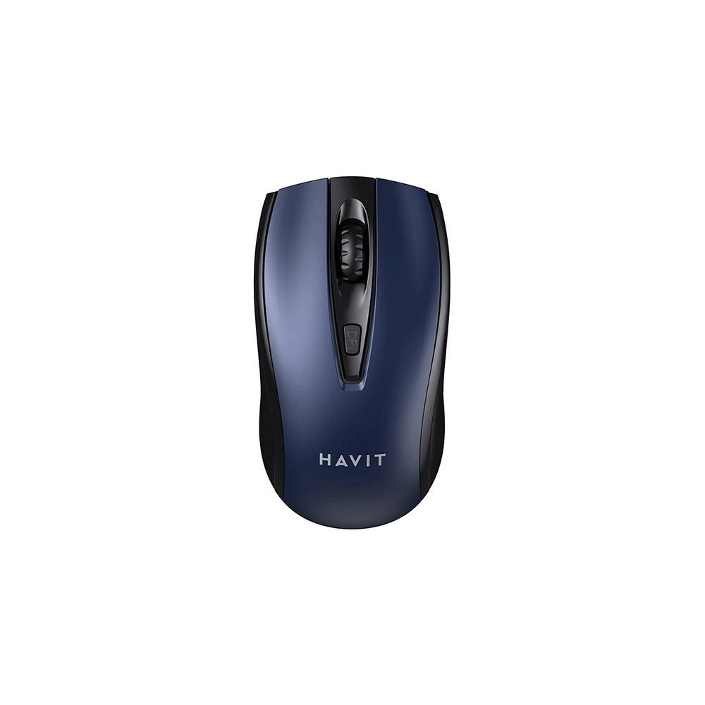 Bezdrátová univerzální myš Havit MS858GT (černá-modrá)