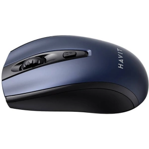Wholesale Havit MS858GT universal wireless mouse (black&blue) - HVT138BLKBLU - {ean13} - Hurt