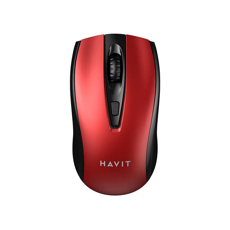 Hurtownia Havit - 6939119032890 - HVT139BLKRED - Bezprzewodowa mysz uniwersalna Havit MS858GT (czarno-czerwona) - B2B homescreen