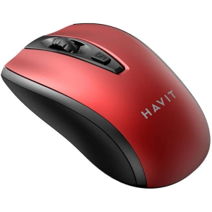 Wholesale Havit MS858GT universal wireless mouse (black&red) - HVT139BLKRED - {ean13} - Hurt