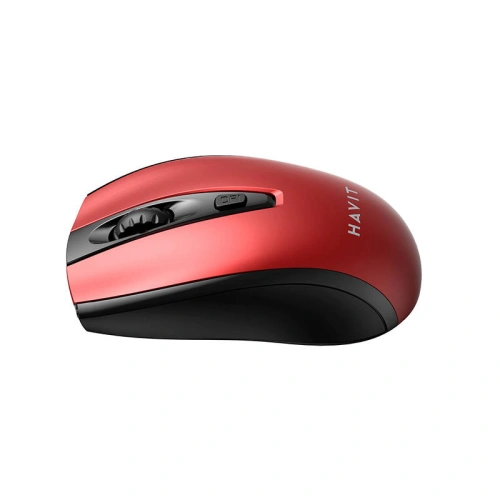 Bezprzewodowa mysz uniwersalna Havit MS858GT (czarno-czerwona)