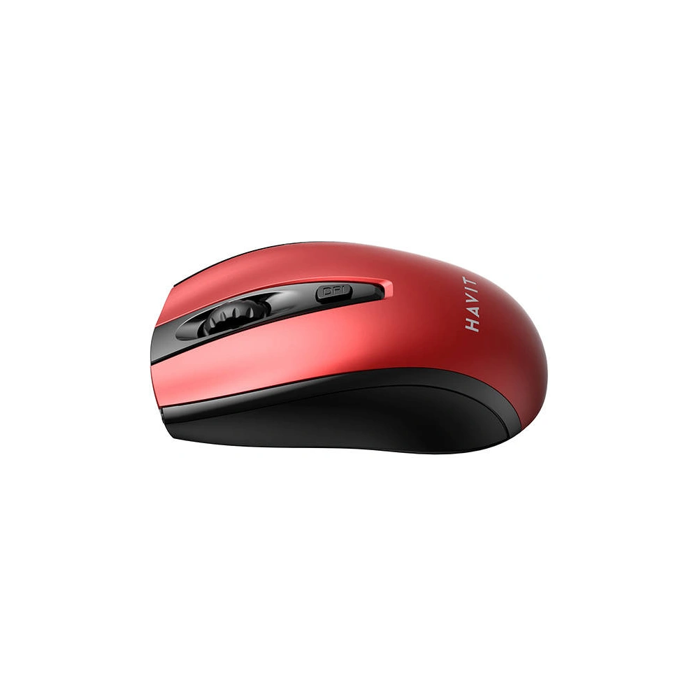 Hurtownia GSM - Bezdrátová myš univerzální Havit MS858GT (černá-červená) - HVT139BLKRED - {ean13} - Hurt