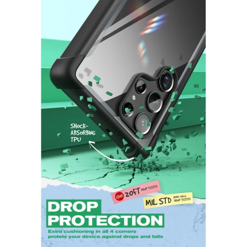 homescreen.pl - Etui Supcase IBLSN Ares Samsung Galaxy S22 Ultra Black