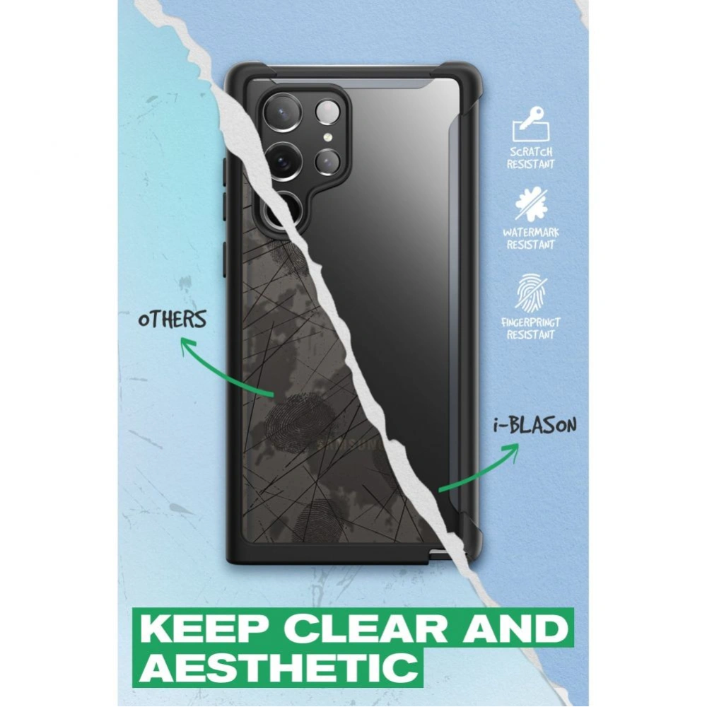 Hurtownia GSM - Etui Supcase IBLSN Ares Samsung Galaxy S22 Ultra černé - SPC233BLK - {ean13} - Hurt