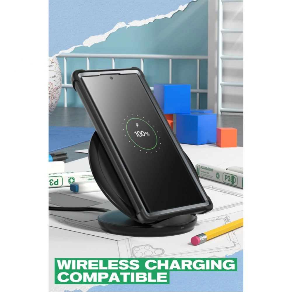Wholesale Supcase IBLSN Ares Samsung Galaxy S22 Ultra Black - SPC233BLK - {ean13} - Hurt