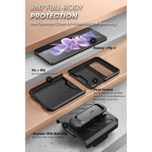 Hurtownia GSM - Case Supcase Unicorn Beetle Pro Samsung Galaxy Flip 3 Schwarz - SPC235BLK - {ean13} - Hurt