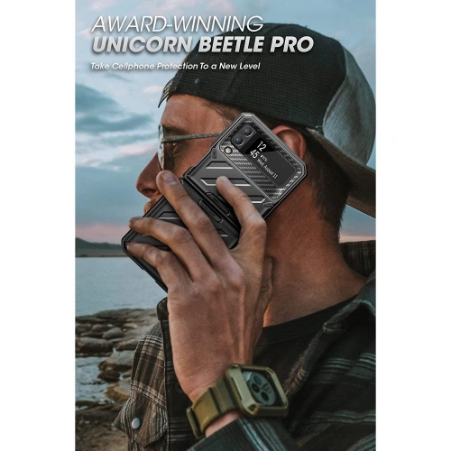 Etui Supcase Unicorn Beetle Pro Samsung Galaxy Flip 3 Black