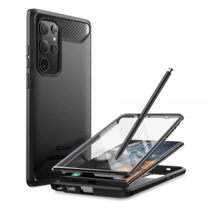 homescreen.pl - Etui Supcase Clayco Xenon Samsung Galaxy S22 Ultra Black