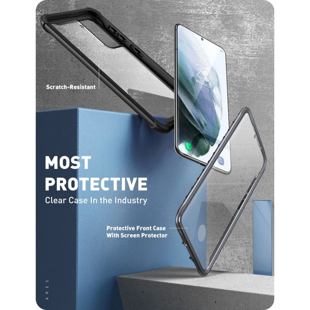 Hurtownia GSM - Etui Supcase IBLSN Ares Samsung Galaxy S21 FE černá - SPC237BLK - {ean13} - Hurt