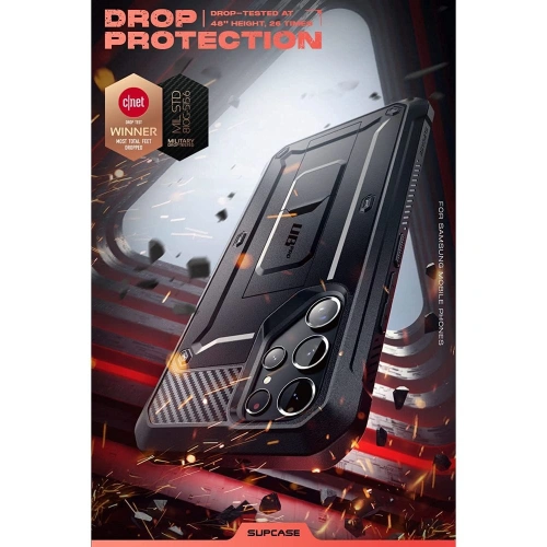 homescreen.pl - Etui Supcase Unicorn Beetle Pro Samsung Galaxy S22 Ultra Black