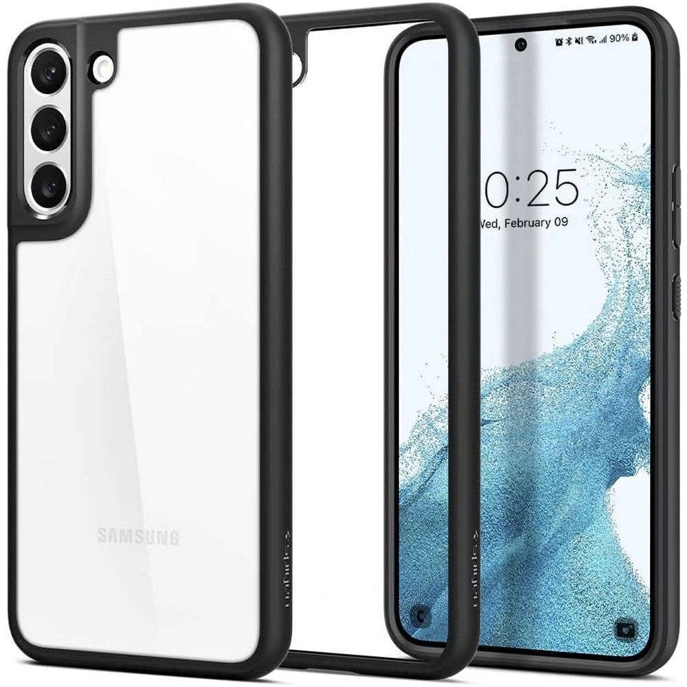 Hurtownia GSM - Etui Spigen Ultra Hybrid Samsung Galaxy S22+ Plus Matte Black - SPN2124BLK - {ean13} - Hurt