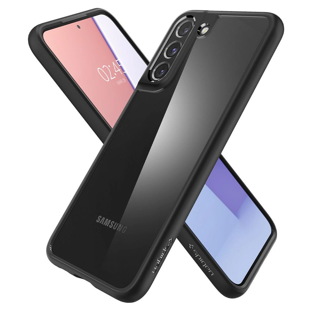 Hurtownia GSM - Etui Spigen Ultra Hybrid Samsung Galaxy S22+ Plus matně černé - SPN2124BLK - {ean13} - Hurt