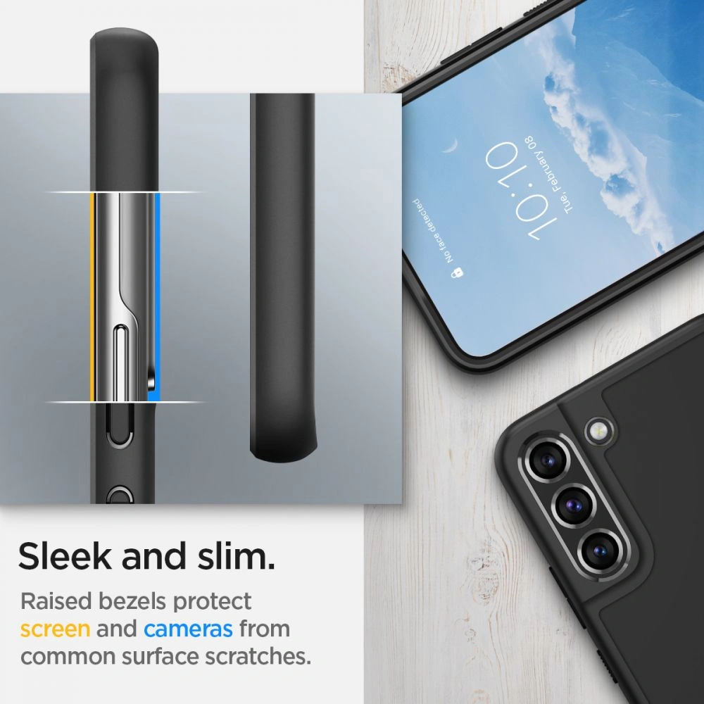 Hurtownia GSM - Etui Spigen Ultra Hybrid Samsung Galaxy S22+ Plus Matte Black - SPN2124BLK - {ean13} - Hurt