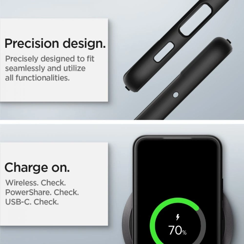 homescreen.pl - Etui Spigen Ultra Hybrid Samsung Galaxy S22+ Plus Matte Black