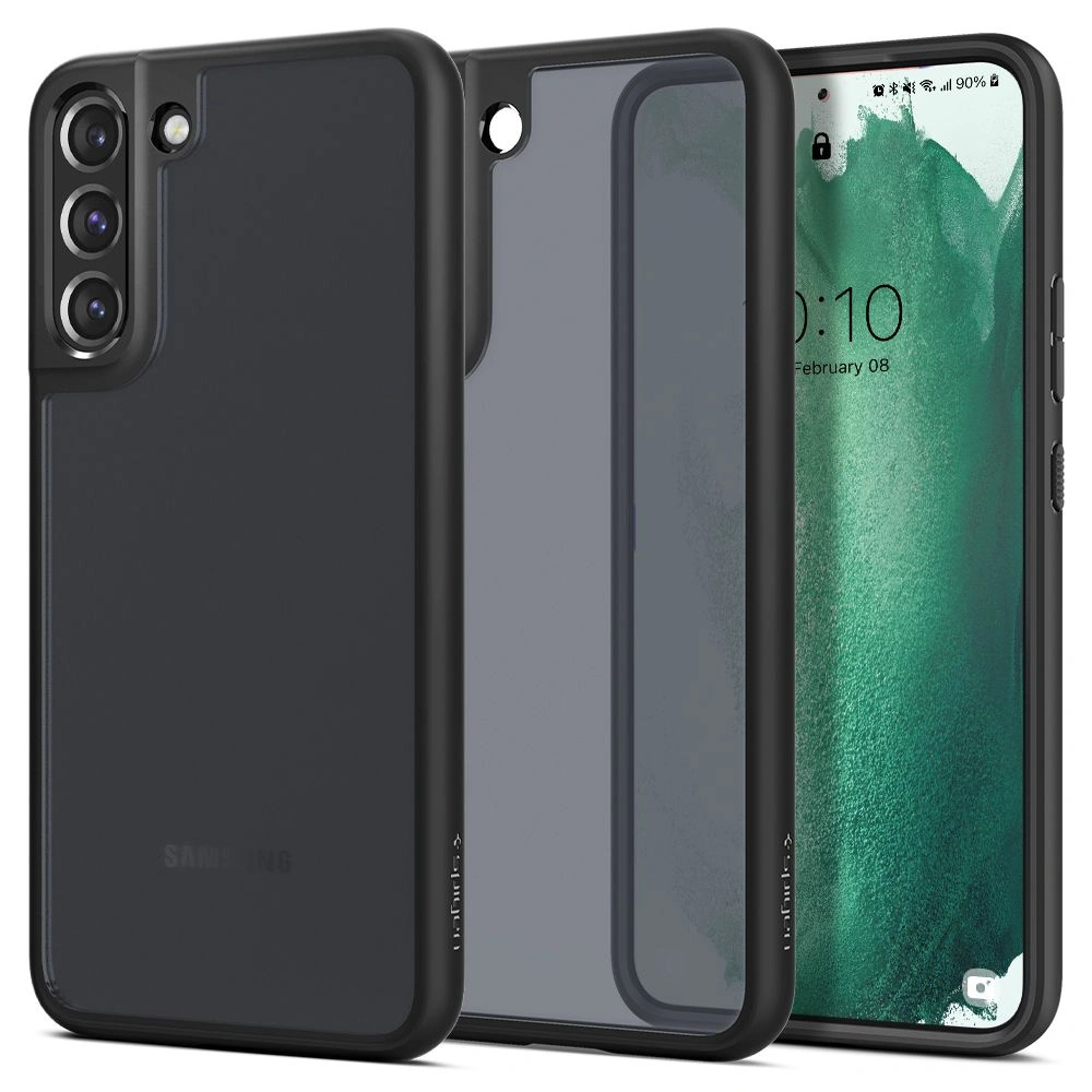 Hurtownia GSM - Etui Spigen Ultra Hybrid Samsung Galaxy S22+ Plus Frost Black - SPN2125FROBLK - {ean13} - Hurt