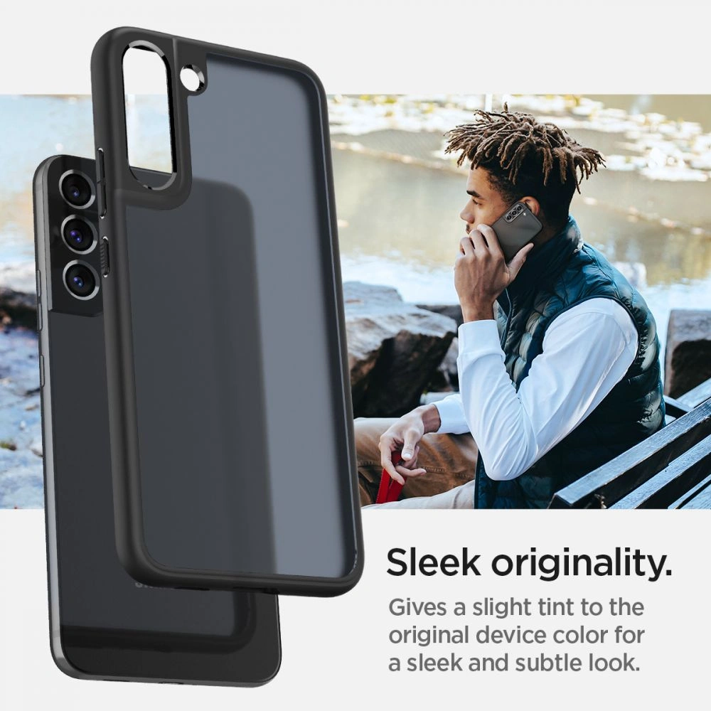 Hurtownia GSM - Etui Spigen Ultra Hybrid Samsung Galaxy S22+ Plus Frost Black - SPN2125FROBLK - {ean13} - Hurt