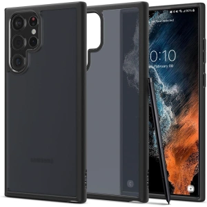 Hurtownia GSM - Etui Spigen Ultra Hybrid Samsung Galaxy S22 Ultra Frost Black - SPN2126FROBLK - {ean13} - Hurt