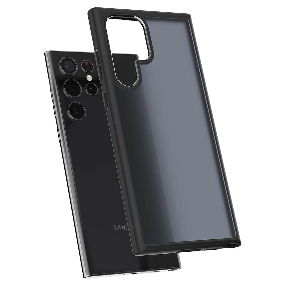 Wholesale Case Spigen Ultra Hybrid Samsung Galaxy S22 Ultra Frost Black - SPN2126FROBLK - {ean13} - Hurt