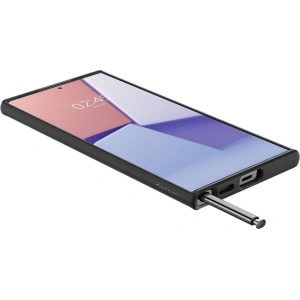 Hurtownia GSM - Etui Spigen Ultra Hybrid Samsung Galaxy S22 Ultra Frost Black - SPN2126FROBLK - {ean13} - Hurt