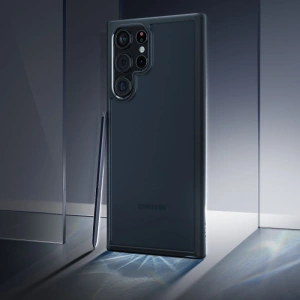 Hurtownia GSM - Etui Spigen Ultra Hybrid Samsung Galaxy S22 Ultra Frost Black - SPN2126FROBLK - {ean13} - Hurt