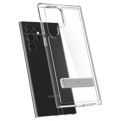 homescreen.pl - Etui Spigen Ultra Hybrid S Samsung Galaxy S22 Ultra Crystal Clear