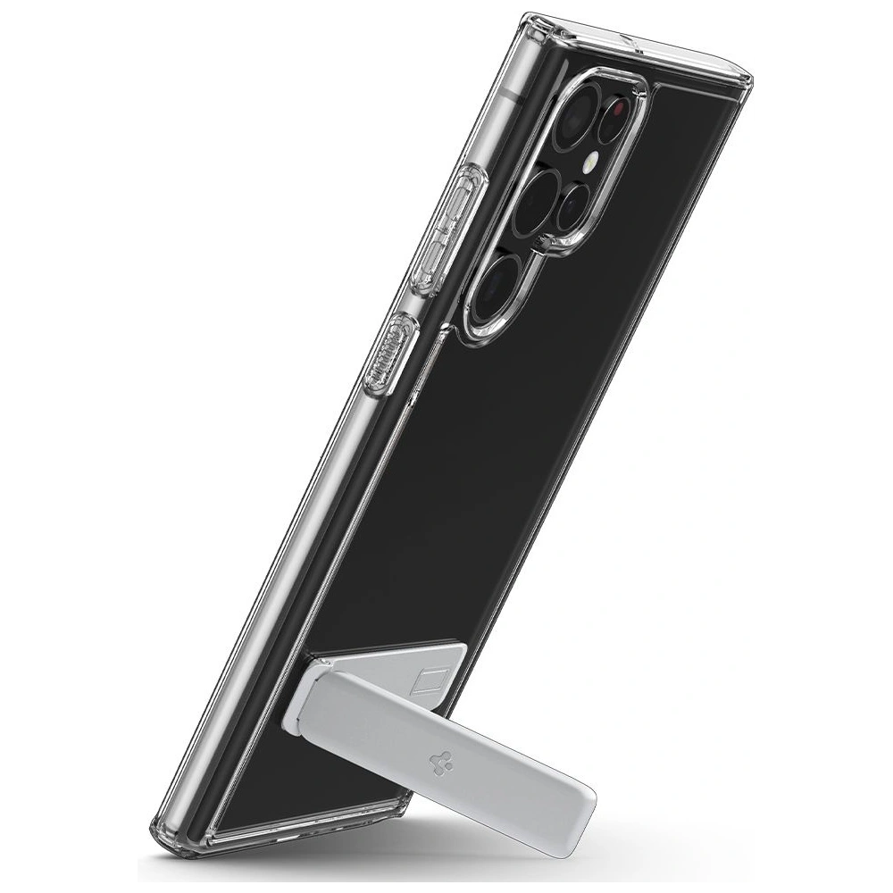 Hurtownia GSM - Etui Spigen Ultra Hybrid S Samsung Galaxy S22 Ultra Crystal Clear - SPN2127CL - {ean13} - Hurt