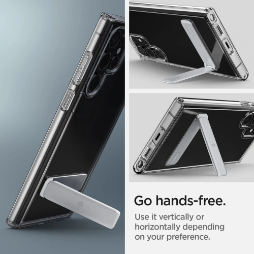homescreen.pl - Etui Spigen Ultra Hybrid S Samsung Galaxy S22 Ultra Crystal Clear