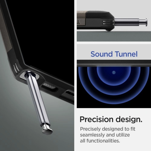 homescreen.pl - Etui Spigen Tough Armor Samsung Galaxy S22 Ultra Gunmetal