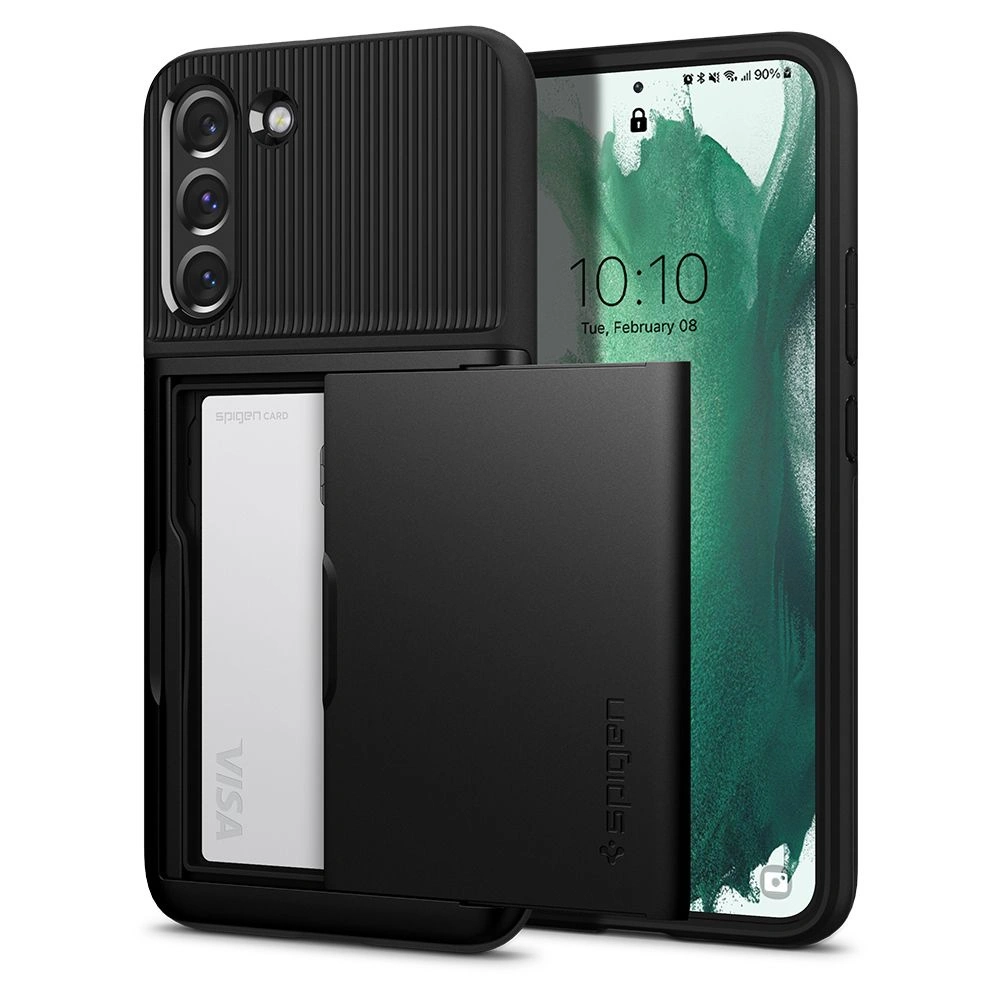 Hurtownia GSM - Etui Spigen Slim Armor CS Samsung Galaxy S22+ Plus Black - SPN2130BLK - {ean13} - Hurt