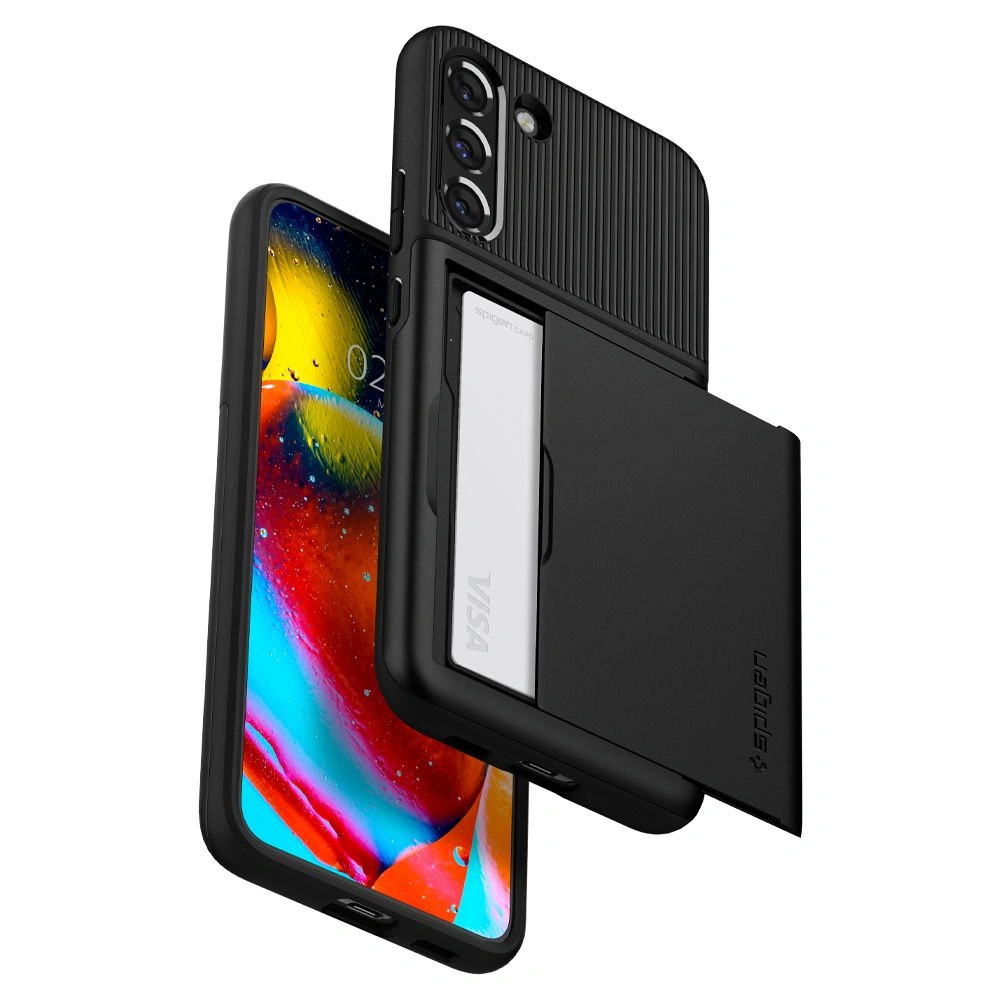 Hurtownia GSM - Etui Spigen Slim Armor CS Samsung Galaxy S22+ Plus Black - SPN2130BLK - {ean13} - Hurt