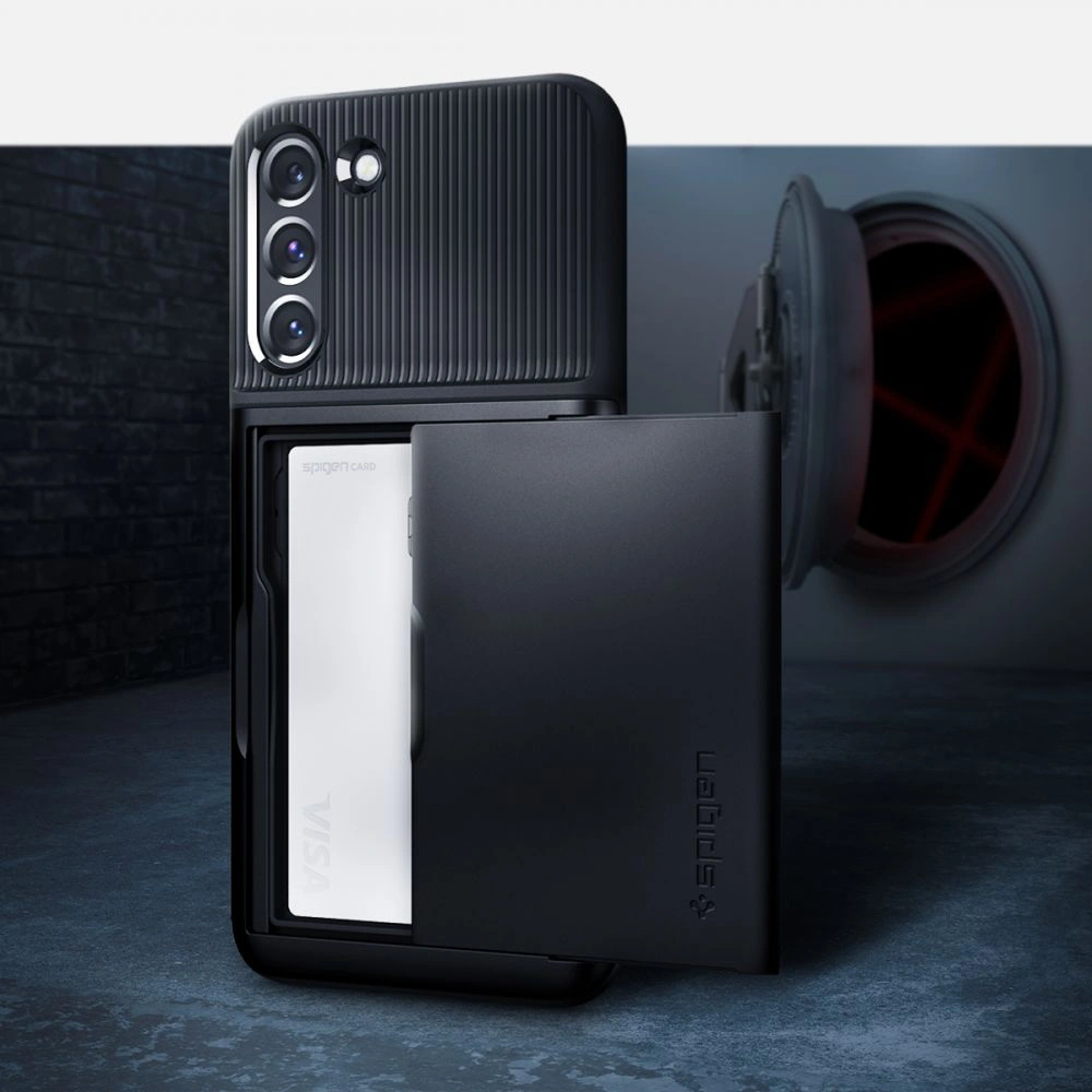 Hurtownia GSM - Etui Spigen Slim Armor CS Samsung Galaxy S22+ Plus Black - SPN2130BLK - {ean13} - Hurt
