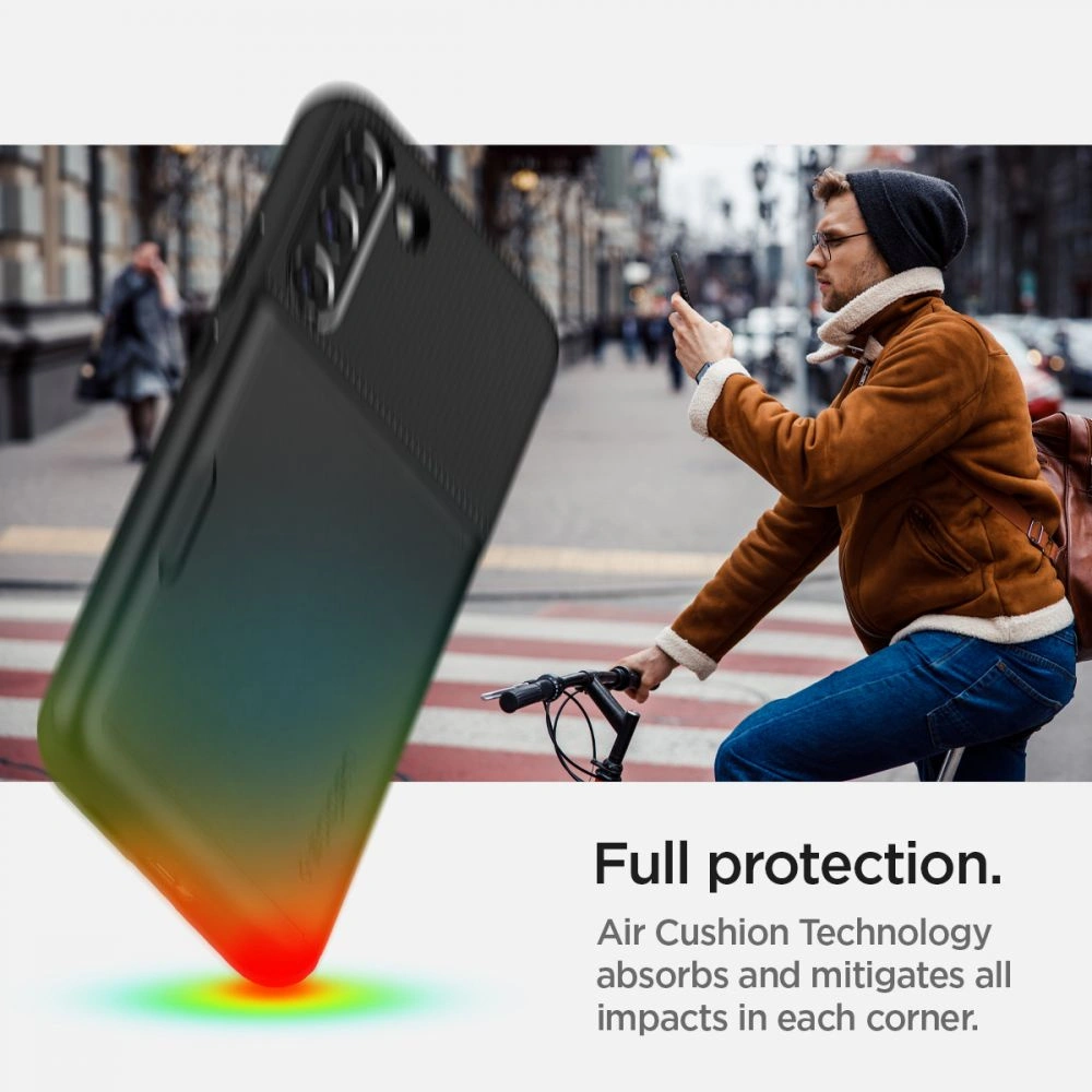 Hurtownia GSM - Etui Spigen Slim Armor CS Samsung Galaxy S22+ Plus Black - SPN2130BLK - {ean13} - Hurt