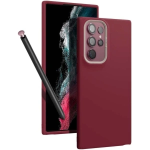 Hurtownia GSM - Etui Spigen Cyrill Color Brick Samsung Galaxy S22 Ultra Sangria - SPN2132SAN - {ean13} - Hurt