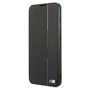 Hurtownia GSM - Etui BMW BMBKS21FETRTBK Samsung Galaxy S21 FE černý/black bookcase M Collection Triangles - BMW282BLK - {ean13} - Hurt