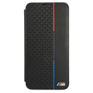 Hurtownia GSM - Etui BMW BMBKS21FETRTBK Samsung Galaxy S21 FE černý/black bookcase M Collection Triangles - BMW282BLK - {ean13} - Hurt