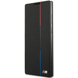 Hurtownia GSM - Etui BMW BMBKS22LTRTBK Samsung Galaxy S22 Ultra černý/black bookcase M Collection Triangles - BMW283BLK - {ean13} - Hurt