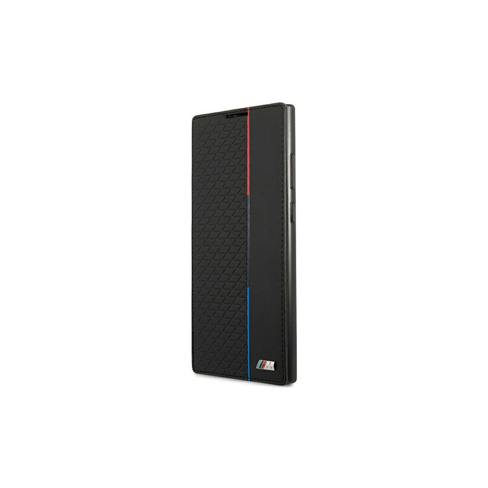 Hurtownia GSM - Etui BMW BMBKS22LTRTBK Samsung Galaxy S22 Ultra černý/black bookcase M Collection Triangles - BMW283BLK - {ean13} - Hurt