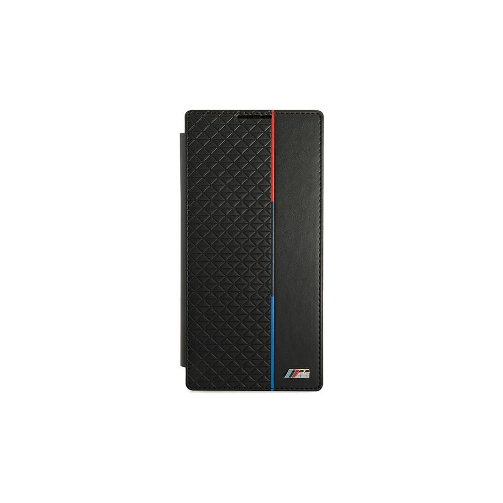 Hurtownia GSM - Etui BMW BMBKS22LTRTBK Samsung Galaxy S22 Ultra černý/black bookcase M Collection Triangles - BMW283BLK - {ean13} - Hurt