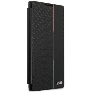 Hurtownia GSM - Etui BMW BMBKS22LTRTBK Samsung Galaxy S22 Ultra černý/black bookcase M Collection Triangles - BMW283BLK - {ean13} - Hurt