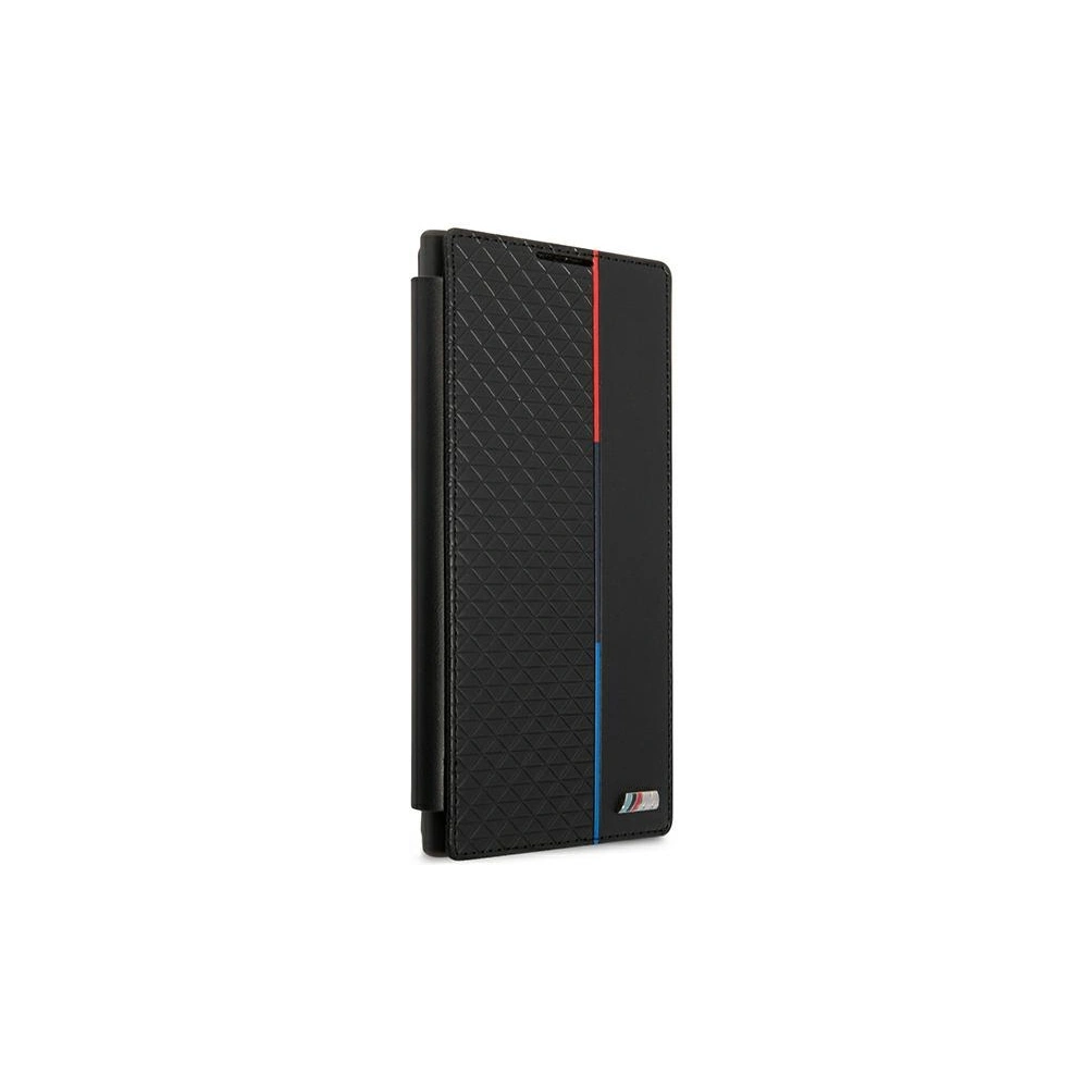 Hurtownia GSM - Etui BMW BMBKS22LTRTBK Samsung Galaxy S22 Ultra černý/black bookcase M Collection Triangles - BMW283BLK - {ean13} - Hurt