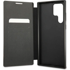 Hurtownia GSM - Etui BMW BMBKS22LTRTBK Samsung Galaxy S22 Ultra černý/black bookcase M Collection Triangles - BMW283BLK - {ean13} - Hurt