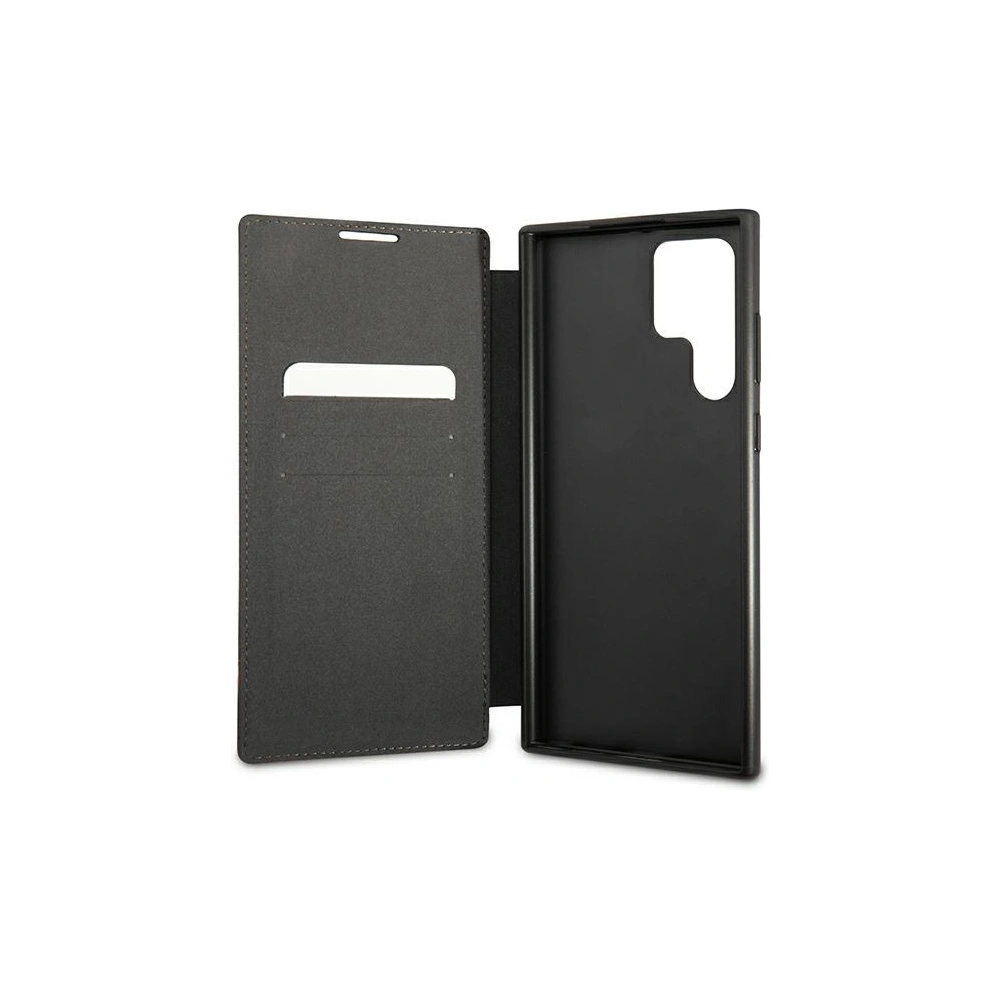 Hurtownia GSM - Etui BMW BMBKS22LTRTBK Samsung Galaxy S22 Ultra černý/black bookcase M Collection Triangles - BMW283BLK - {ean13} - Hurt