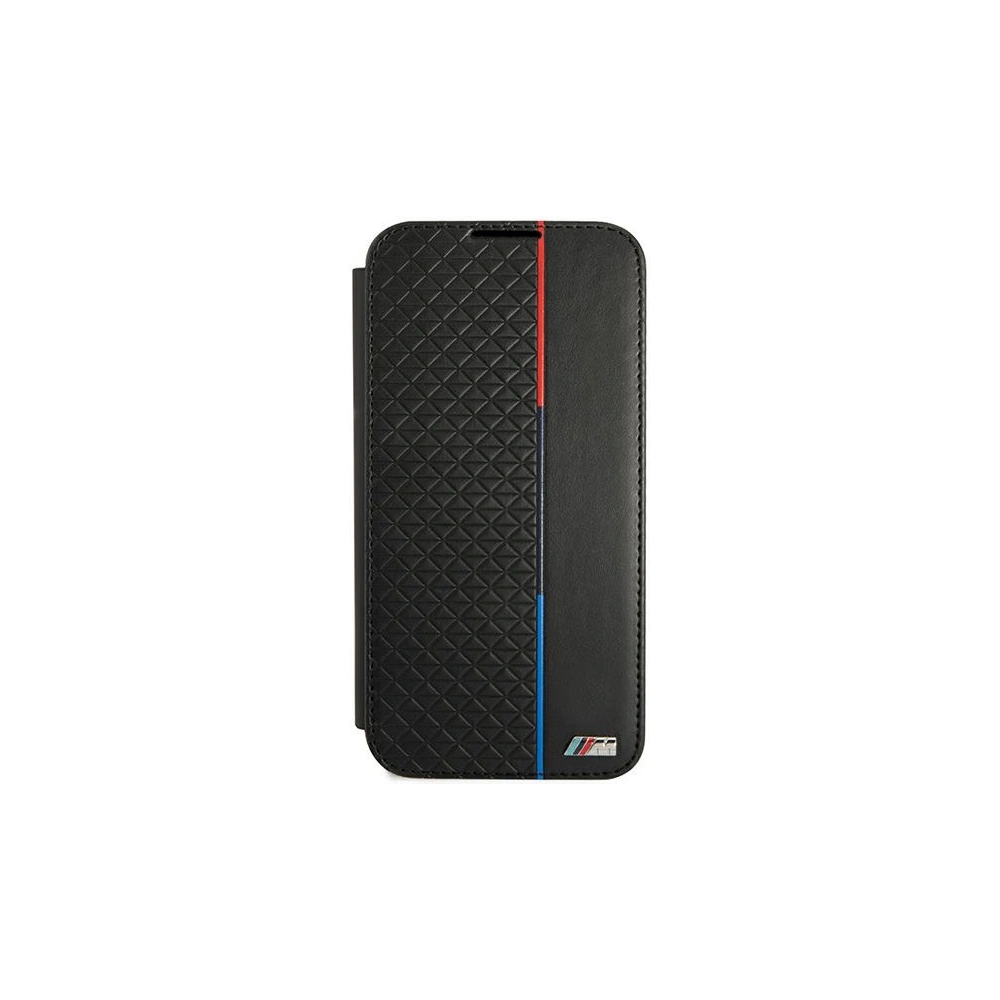 Hurtownia GSM - Etui BMW BMBKS22MTRTBK Samsung Galaxy S22+ Plus černý/black knižní obal M Collection Triangles - BMW284BLK - {ean13} - Hurt