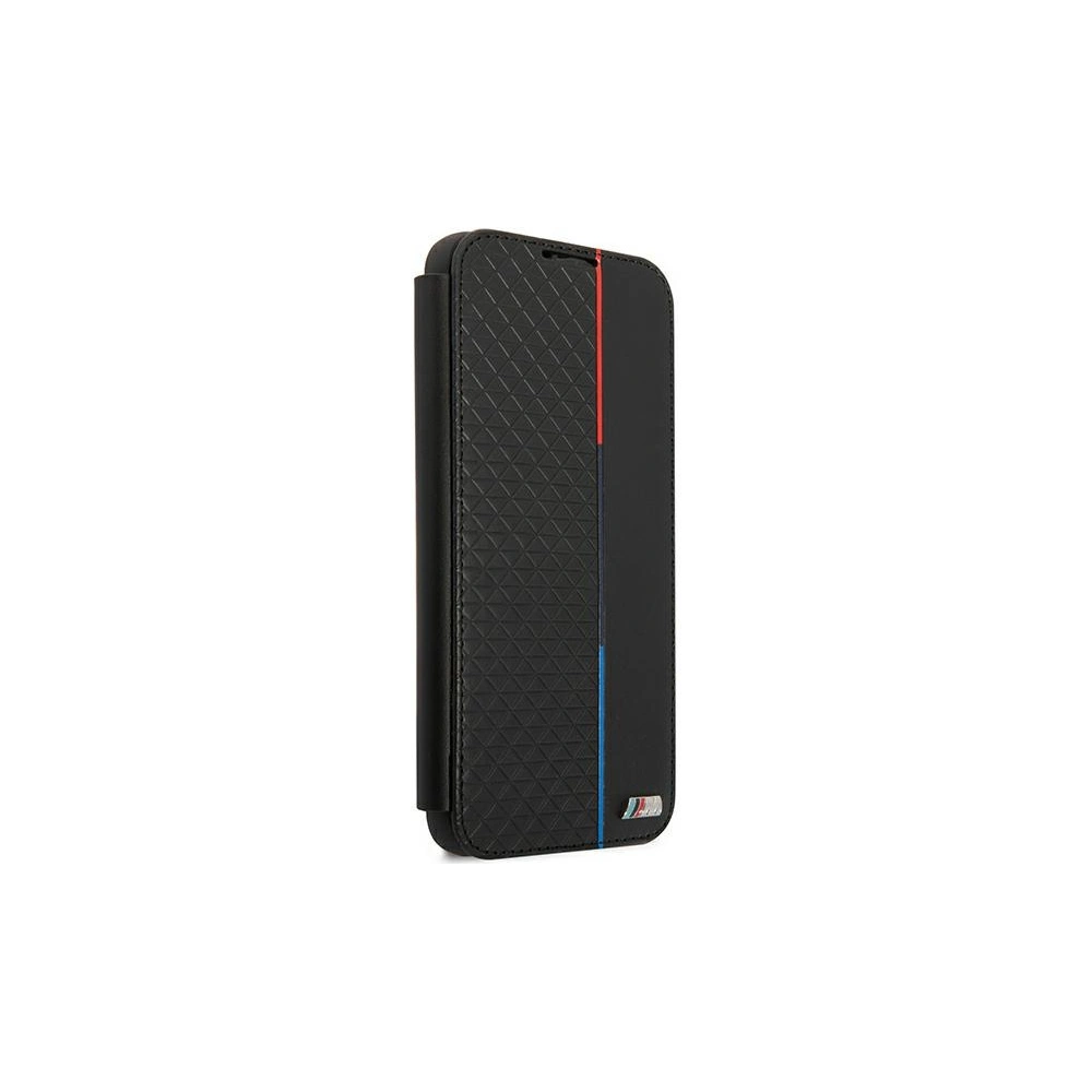Hurtownia GSM - Etui BMW BMBKS22MTRTBK Samsung Galaxy S22+ Plus černý/black knižní obal M Collection Triangles - BMW284BLK - {ean13} - Hurt