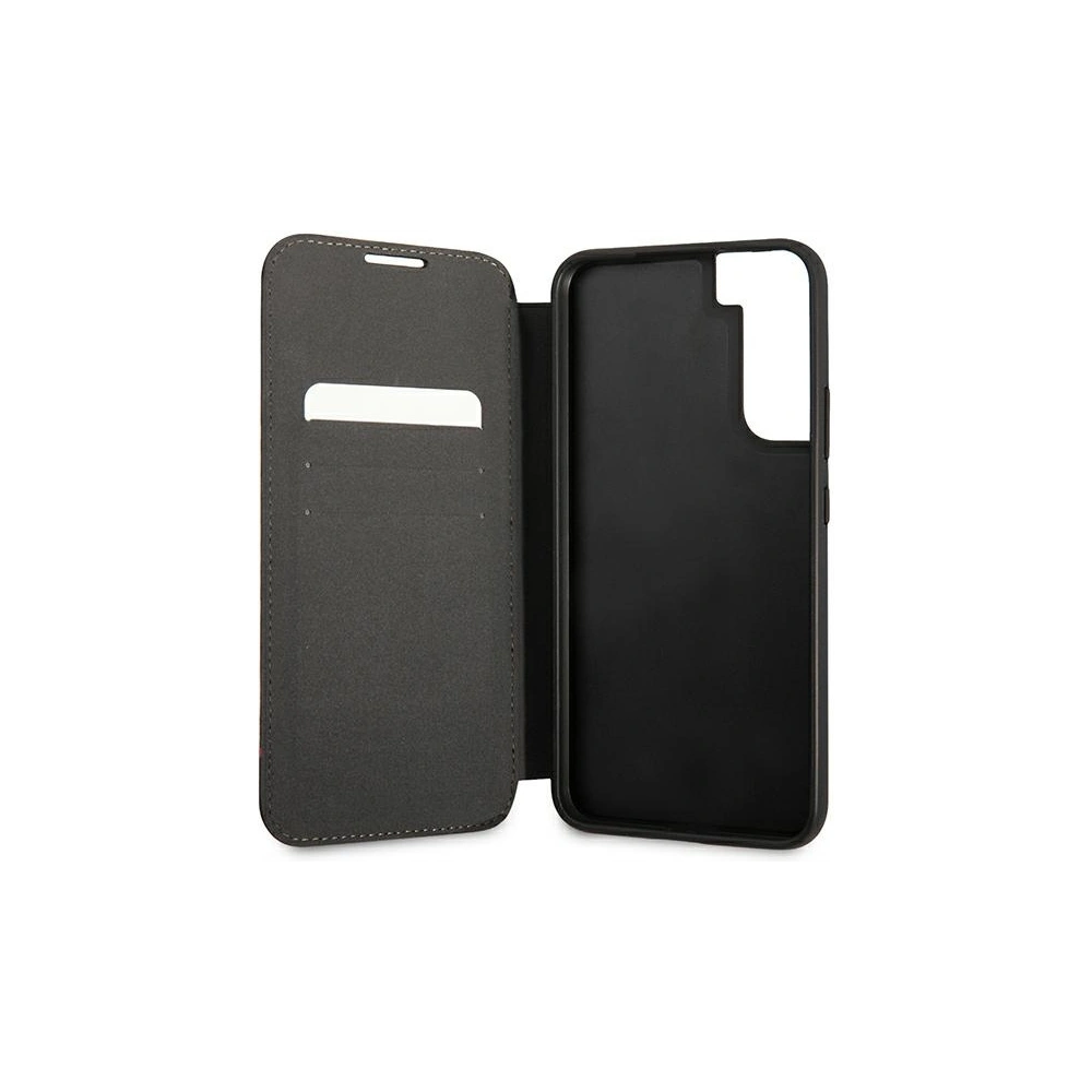 Hurtownia GSM - Etui BMW BMBKS22STRTBK Samsung Galaxy S22 černý/black bookcase M Collection Triangles - BMW285BLK - {ean13} - Hurt