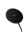 Hurtownia GSM - Bezdrátová indukční nabíječka Baseus Simple Mini2 15W (černá) - BSU3090BLK - {ean13} - Hurt