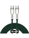 Kabel USB-C do USB-C Baseus Cafule, 100W, 2m (zielony)