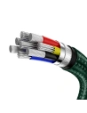 Wholesale Cable USB-C to USB-C Baseus Cafule, 100W, 2m (green) - BSU3091GRN - {ean13} - Hurt