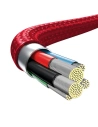 Hurtownia GSM - Kabel USB 3w1 Baseus Rapid Series, micro USB / Lightning / USB-C, 20W, 1.5m (czerwony) - BSU3093RED - {ean13} - Hurt