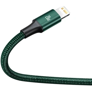 Hurtownia GSM - Kabel USB-C 3w1 Baseus Rapid Series, micro USB / Lightning / USB-C, 20W, 1.5m (zielony) - BSU3094GRN - {ean13} - Hurt